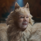 Judi Dench as cat-human-hybrid monstrosity Old Deuteronomy.